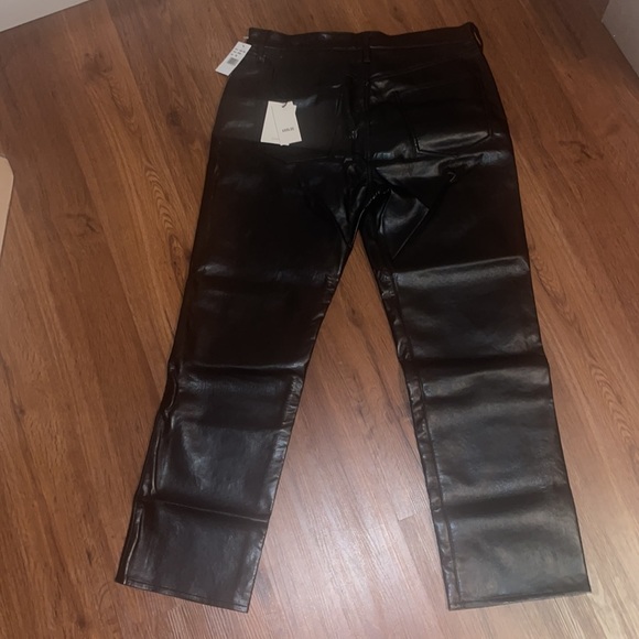 Agolde recycled leather 90s pinch waist - Picture 3 of 4